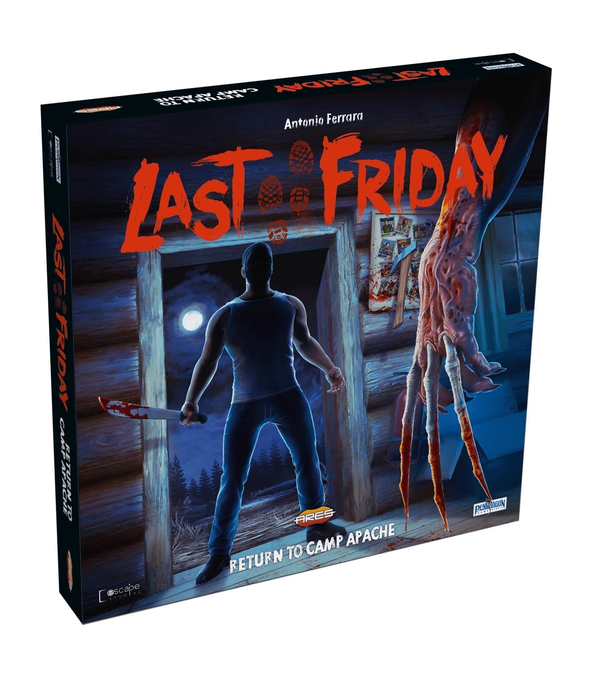 Last Friday - Ritorno a Camp Apache | Espansione Giochi di Investigazione | Survival Horror per 2-7 Giocatori | Avventura e Susp
