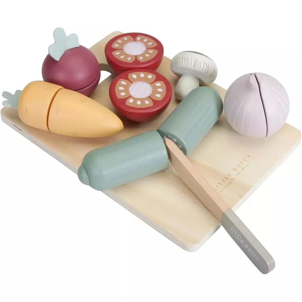 Verdura da Tagliare in Legno Little Dutch