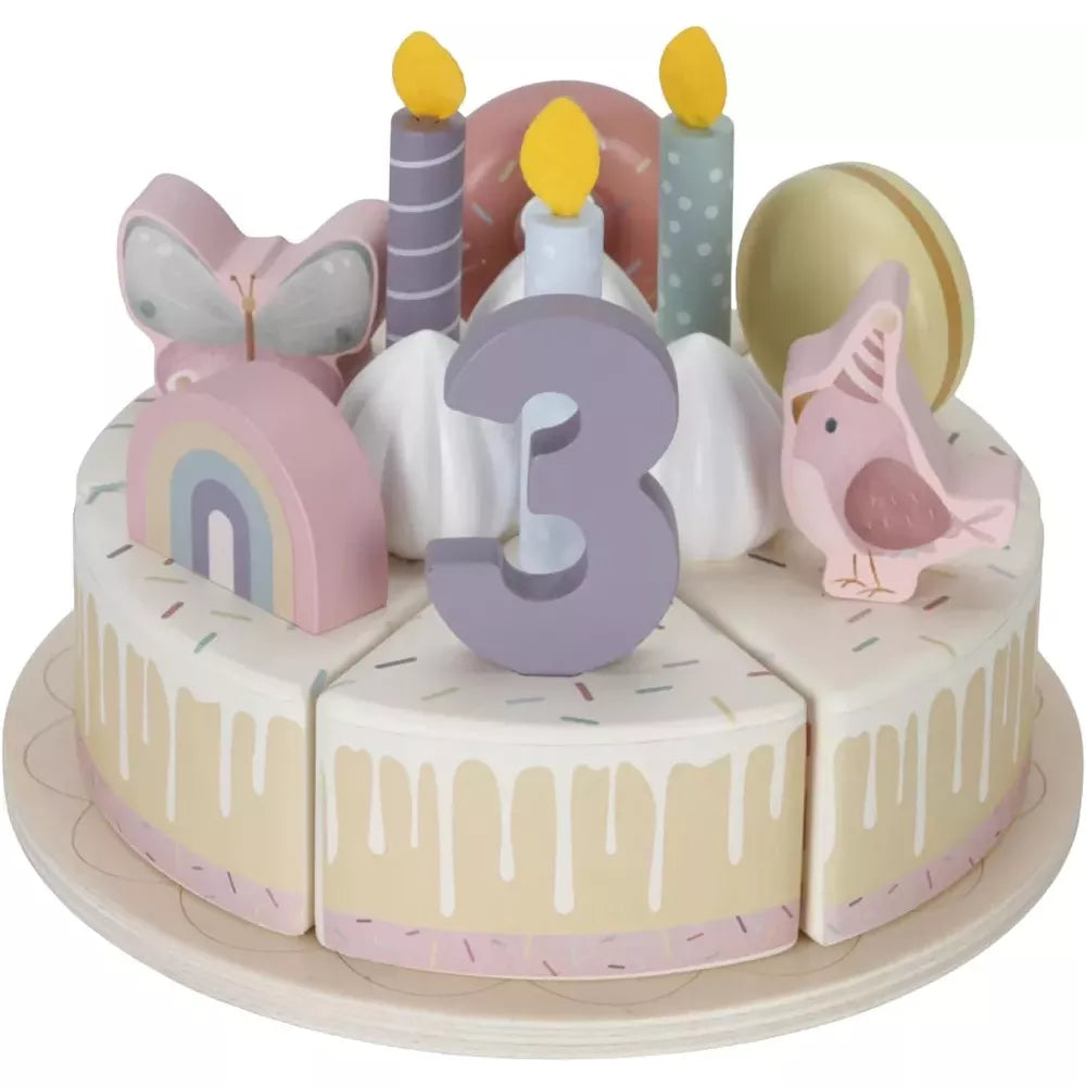 Torta di Compleanno Rosa Little Dutch