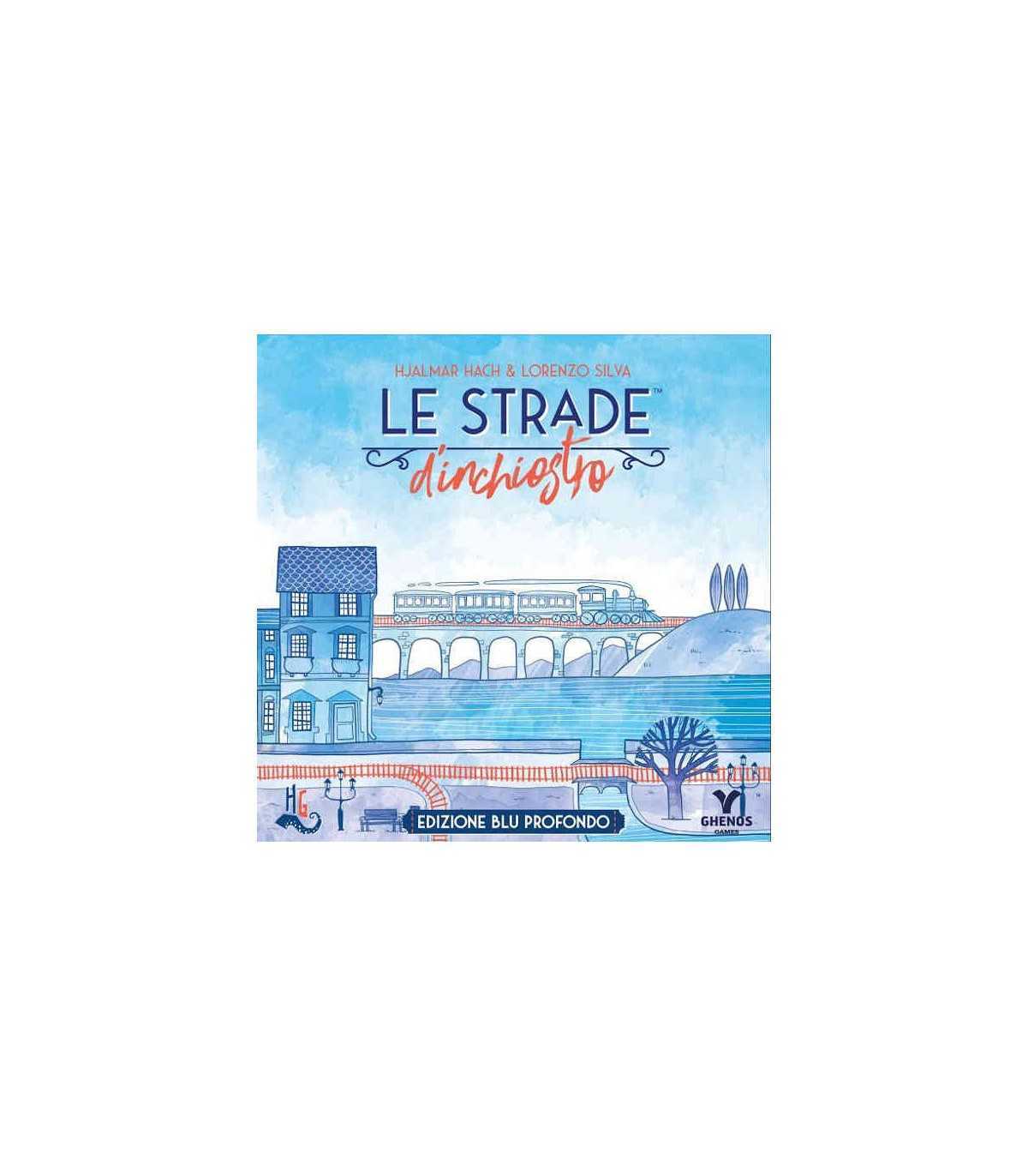 Le Strade d'Inchiostro: Blu Profondo - Gioco Roll'n Write Strategico per 1-6 Giocatori, Divertimento in 30 Minuti!