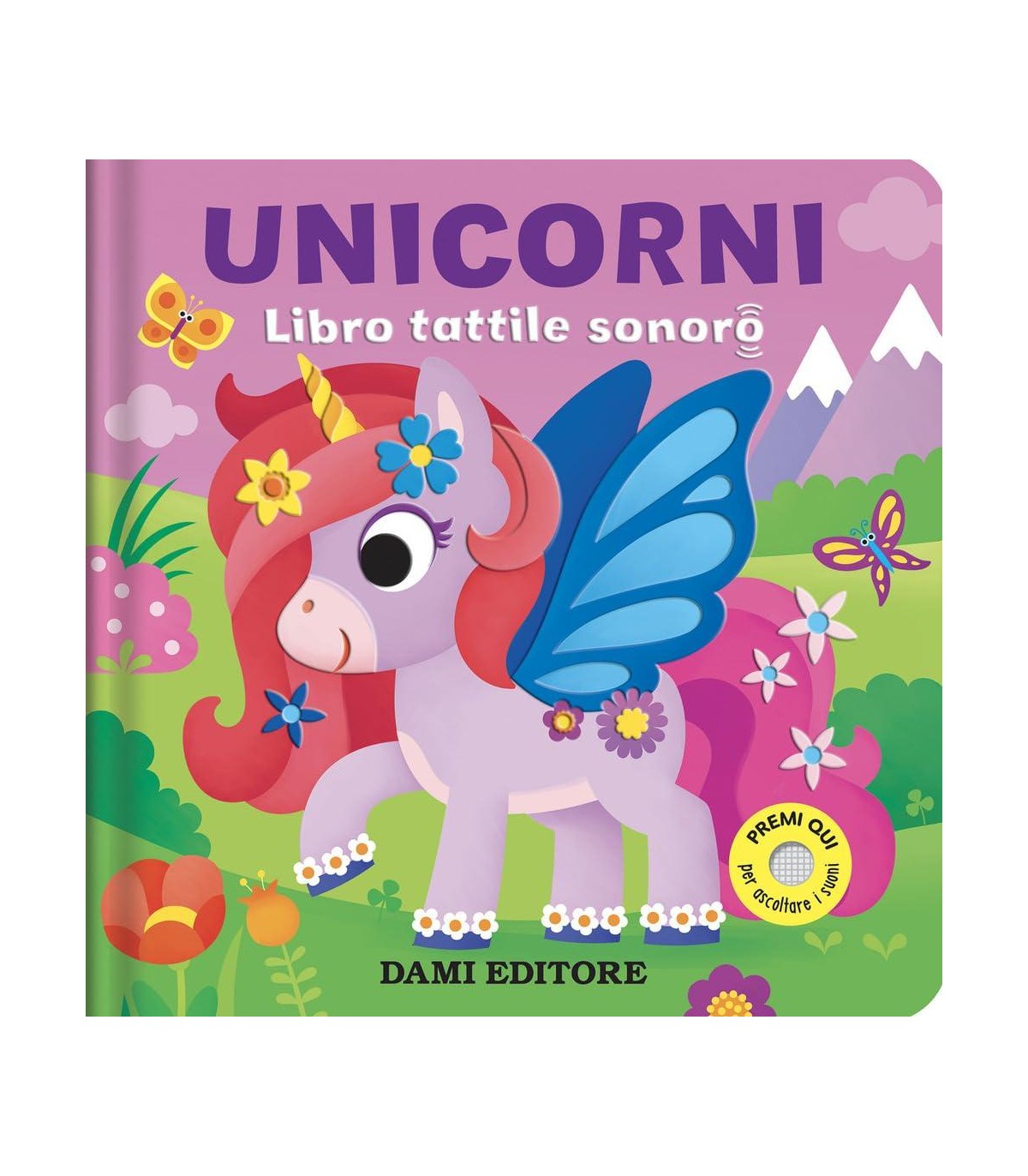 Libro Tattile Sonoro - Unicorni