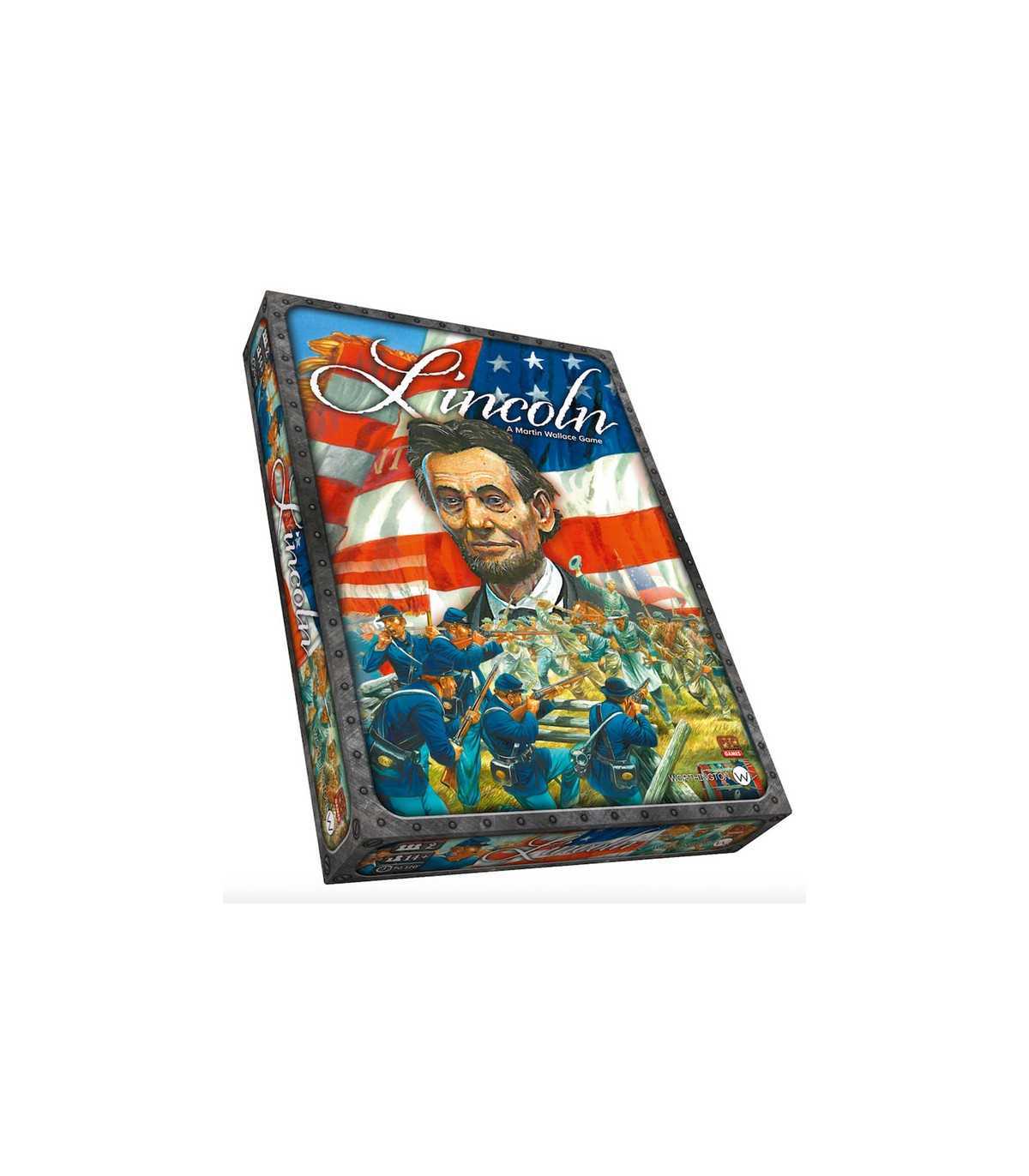 Lincoln - Gioco da Tavolo Strategico sulla Guerra Civile Americana per 2 Giocatori, 120 Minuti di Avventura e Storia