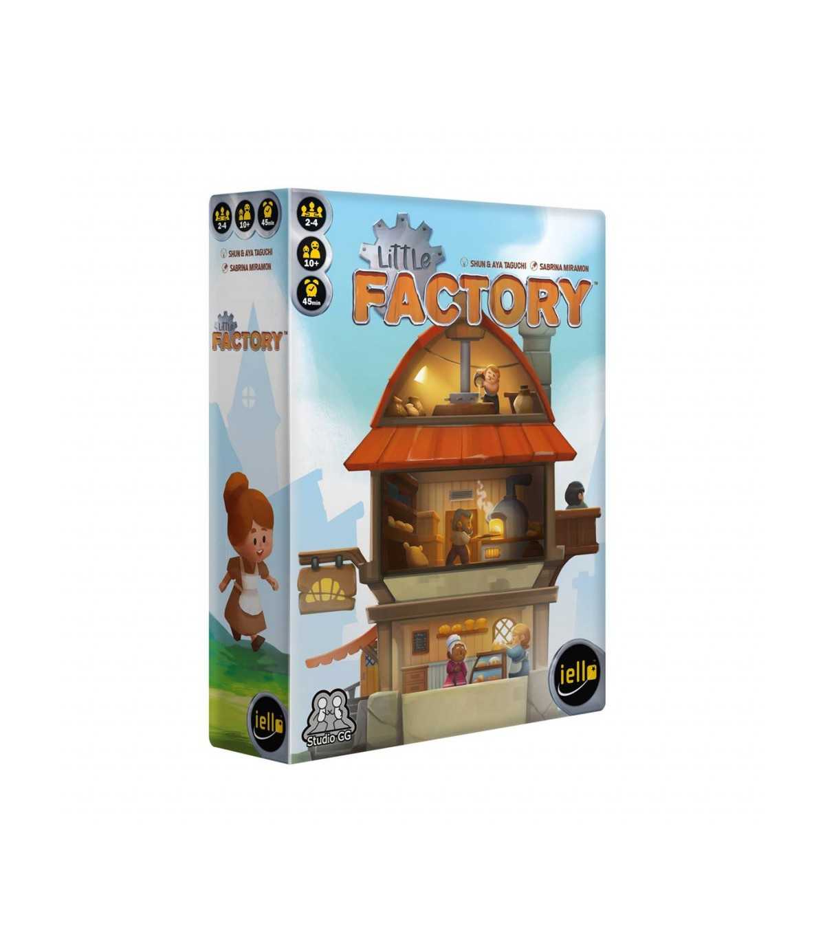 Little Factory - Gioco di Carte Strategico e Intuitivo per 2-4 Giocatori, 30 Minuti di Divertimento in Little Town