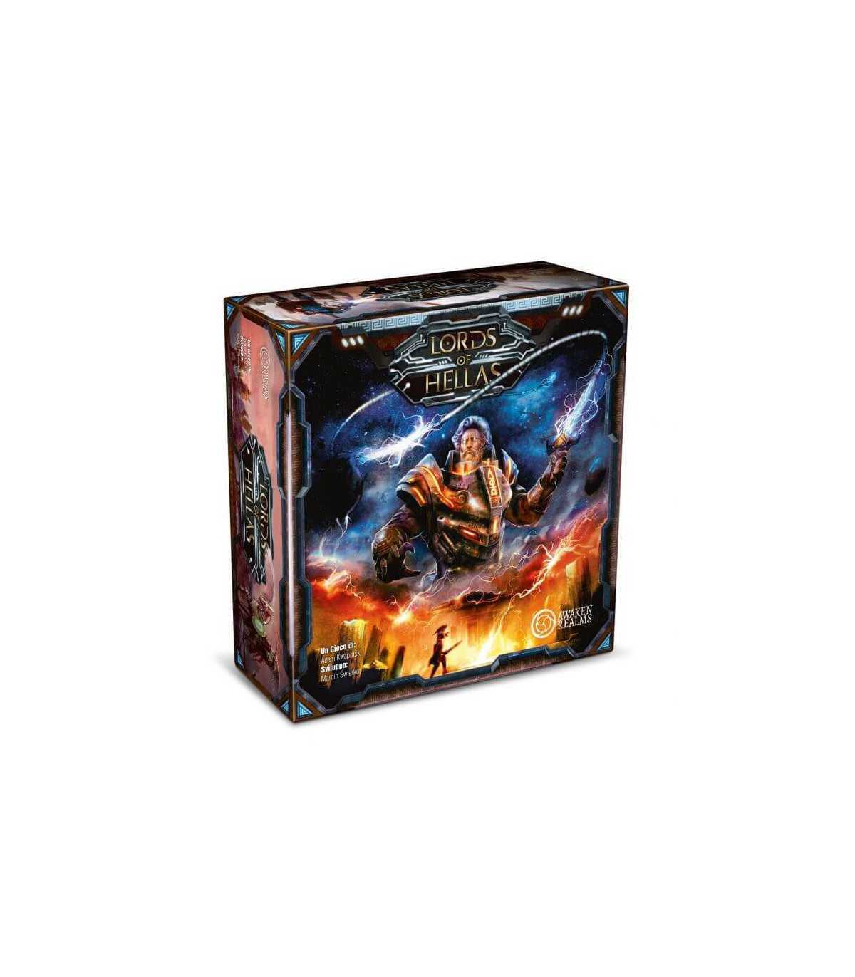 Lords of Hellas - Gioco da Tavolo Strategico di Mitologia Greca per 1-4 Giocatori, 120 Minuti d'Avventura, Adam Kwapinski