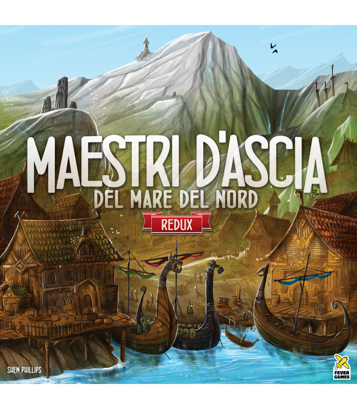 Maestri d'ascia del Mare del Nord - Redux | Gioco Gestionale Vichinghi per 1-5 Giocatori | Strategia e Competizione 70 Minut