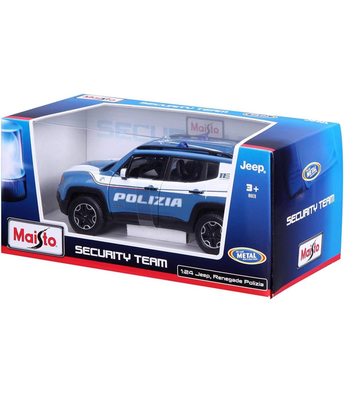 Maiscto - Jeep Renegade Polizia Scala 1:24