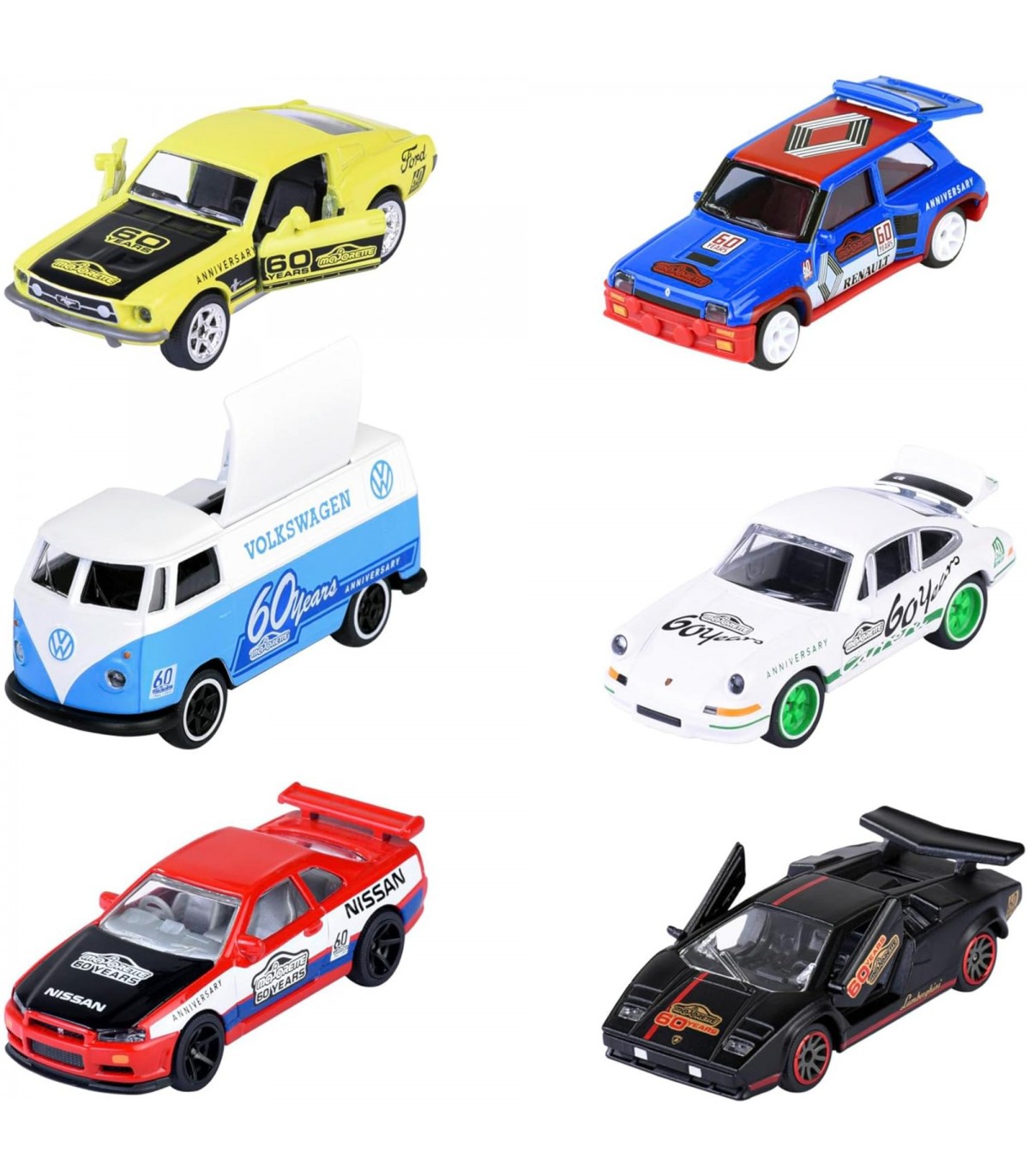 Majorette - Anniversary Edition Deluxe Cars in scala 1:64 asst