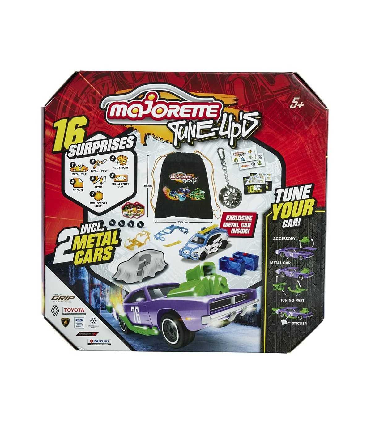 Majorette - Tune Up's Gift Set 14 sorprese +2 gadgets