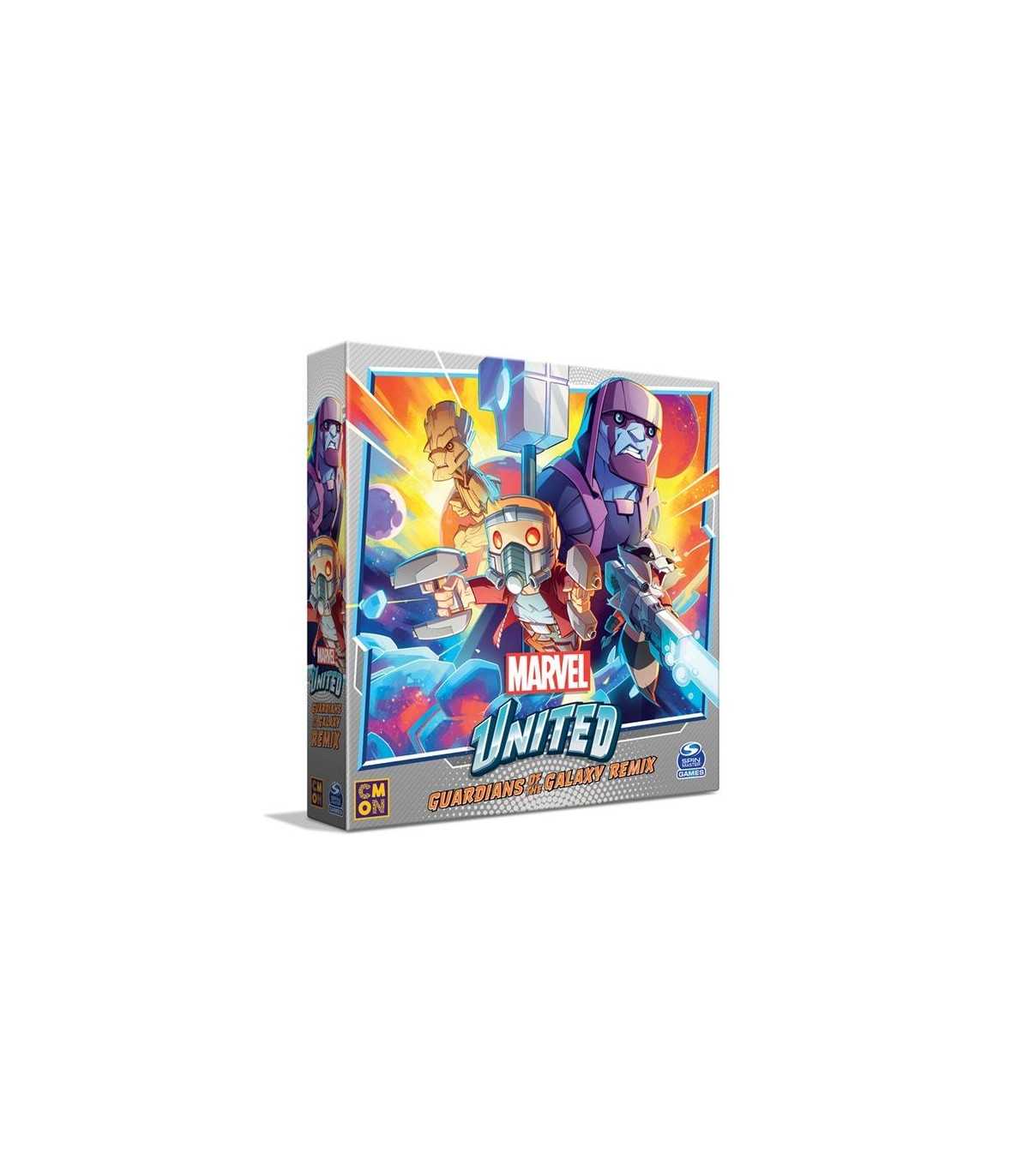Marvel United: Guardians of the Galaxy Remix - Gioco Cooperativo 1-4 Giocatori, Espansione in Italiano, 45 Minuti, 14+ Asmodee