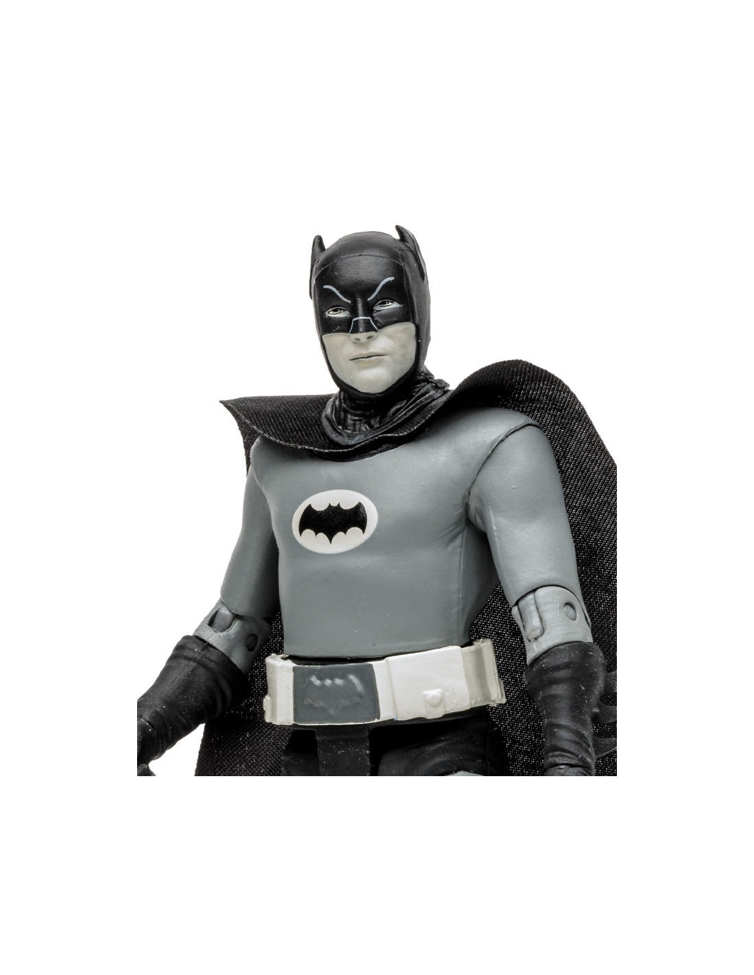 MCFARLANE DC BATMAN TV SERIES 1966 BATMAN 15 CM BLACK & WHITE ACTION FIGURE NEW