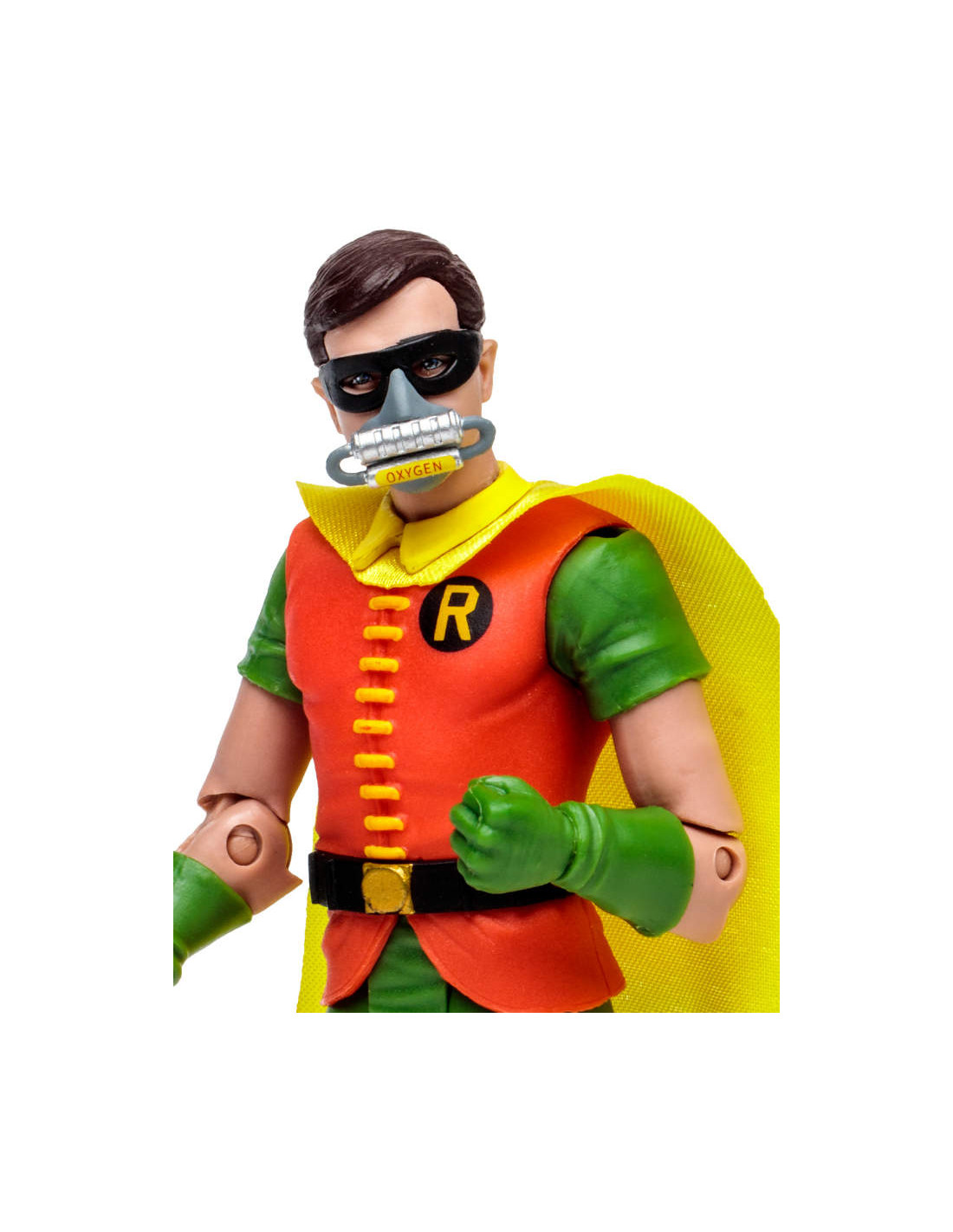 MCFARLANE DC BATMAN TV SERIES 1966 ROBIN OXYGEN MASK 15 CM ACTION FIGURE NEW