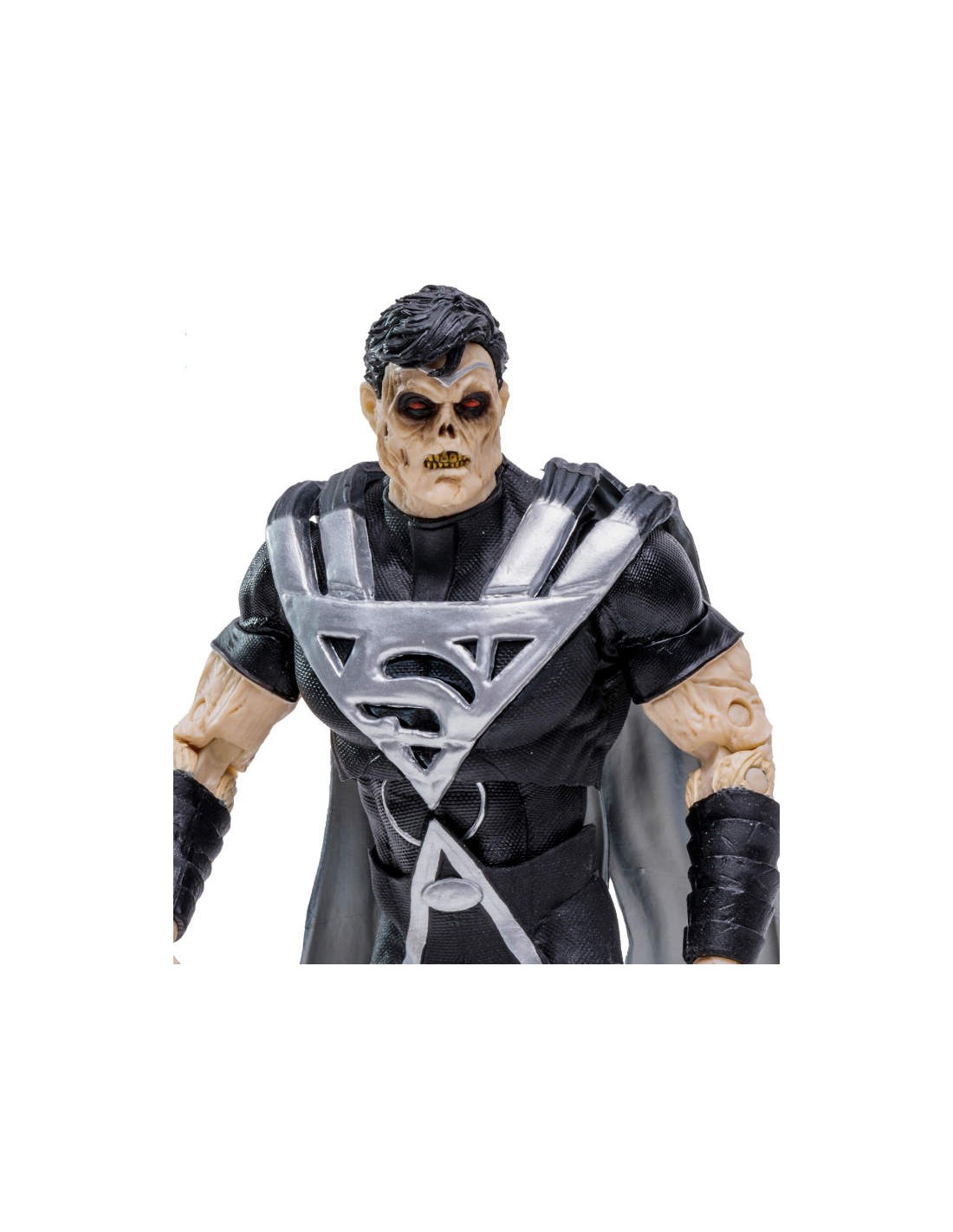 MCFARLANE DC BLACKEST NIGHT - BLACK LANTERN SUPERMAN ACTION FIGURE NEW