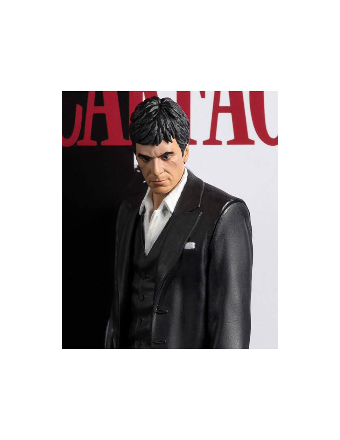 McFarlane MOVIE MANIACS SCARFACE TONY MONTANA PVC STATUE 17 CM FIGURE NEW!