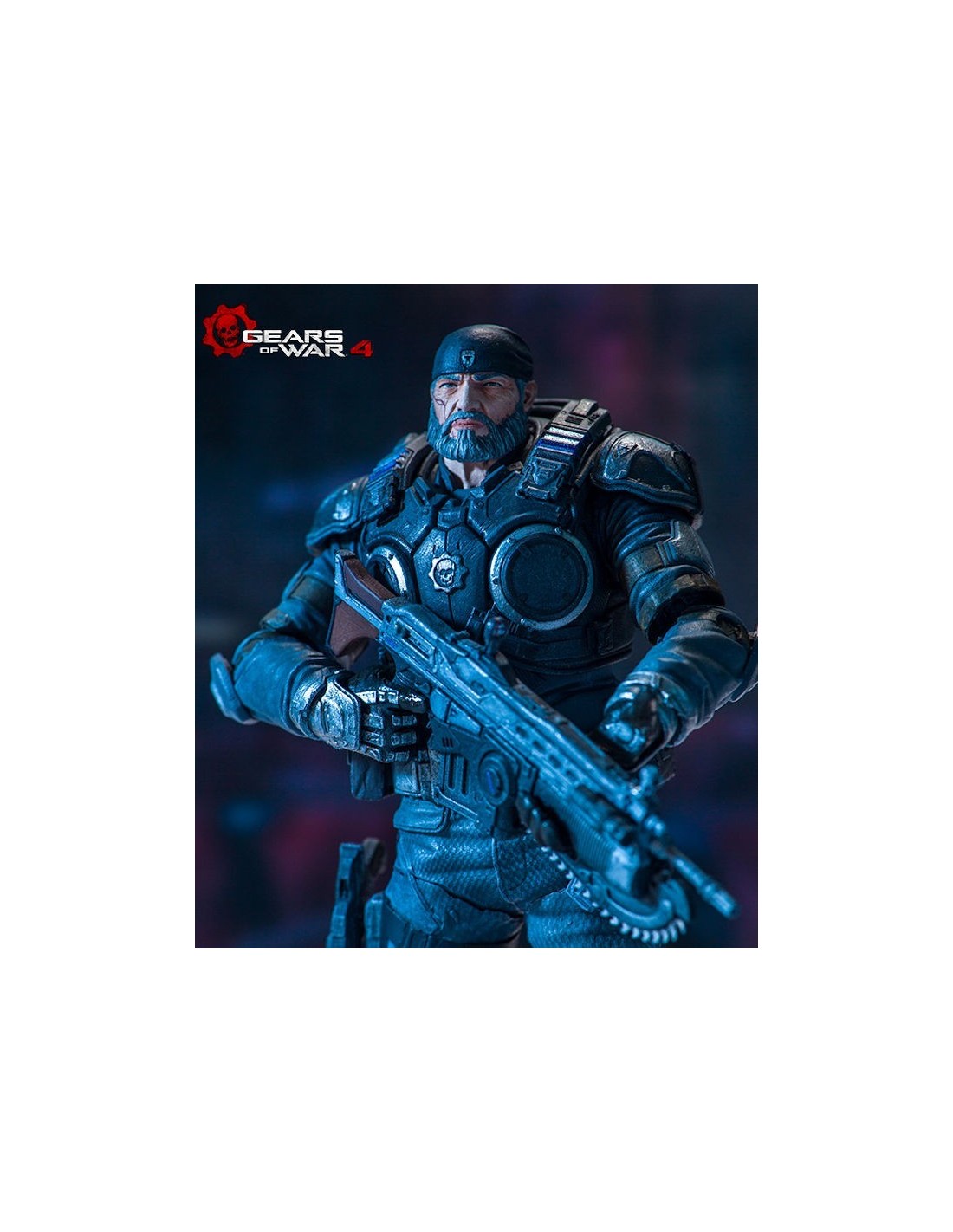 McFarlane TOPS GEARS OF WAR 4 MARCUS FENIX 18 CM ACTION FIGURE STATUE NEW NUOVO