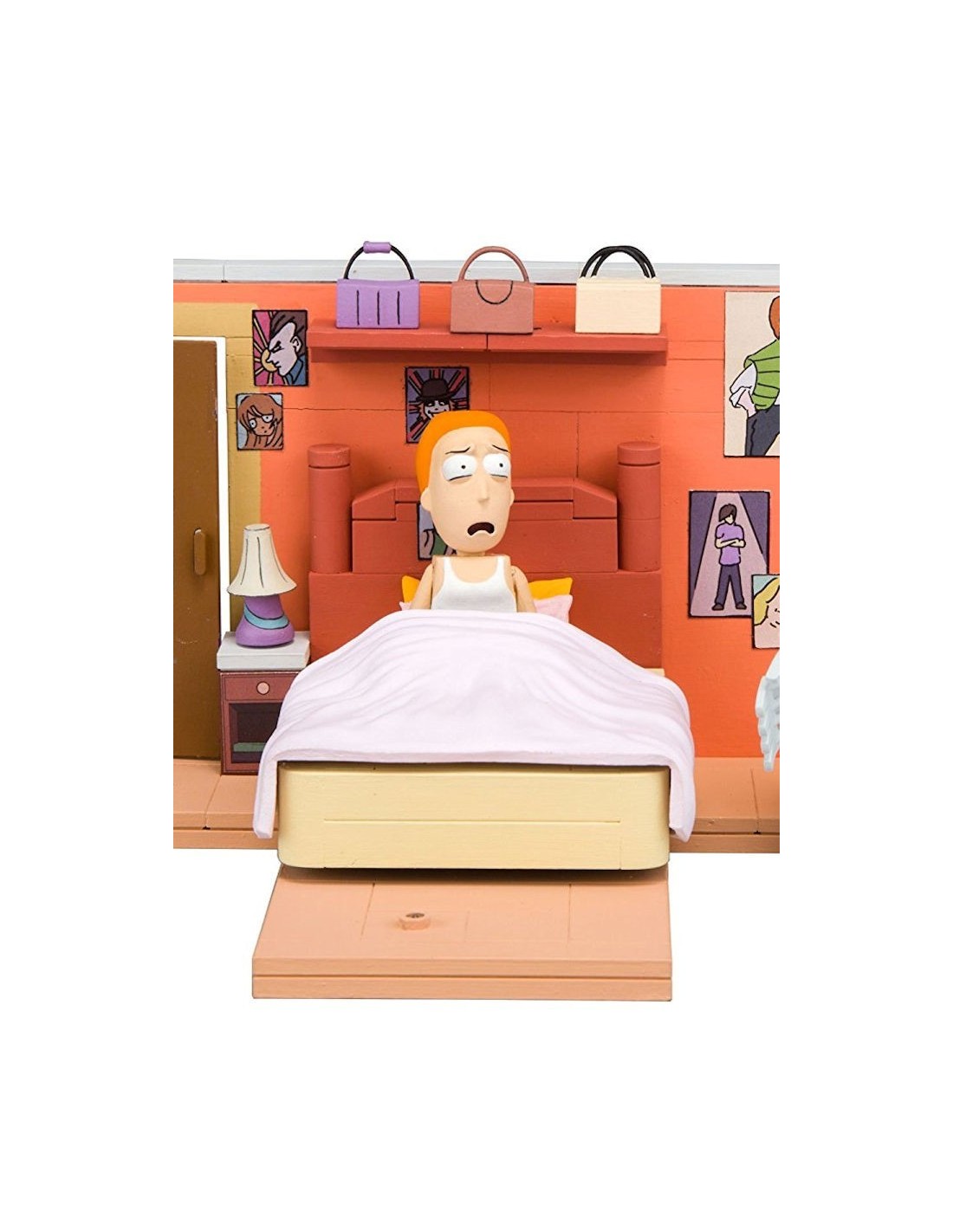 MCFARLANE TV RICK and MORTY MEDIUM CONSTRUCTION SET CALL ME SNOWBALL NEW NUOVO