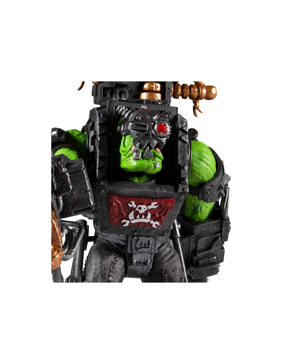 MCFARLANE WARHAMMER 40.000 40K - ORK MEGANOB BIG MEK ACTION FIGURE NEW!