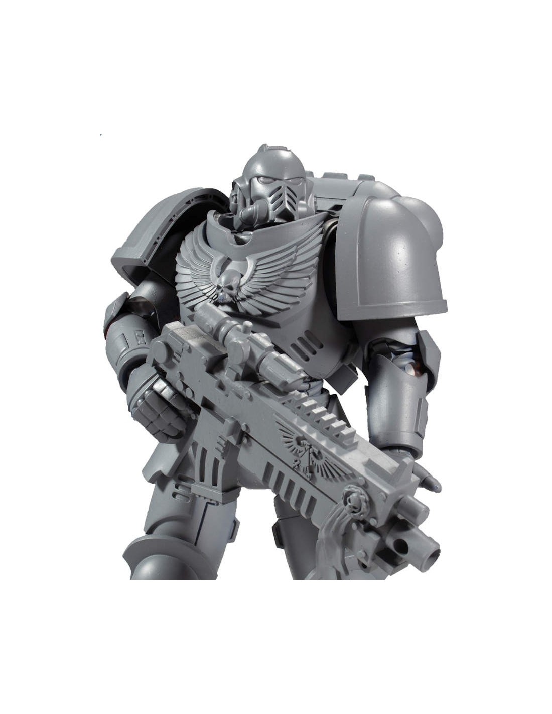 MCFARLANE WARHAMMER 40.000 40K - SPACE MARINE AP DELUXE ACTION FIGURE NEW!