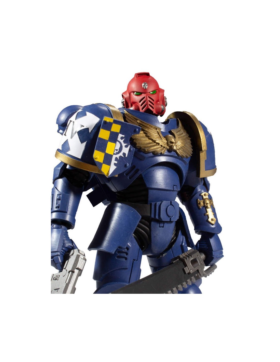 MCFARLANE WARHAMMER 40.000 40K - SPACE MARINE DELUXE ACTION FIGURE NEW!