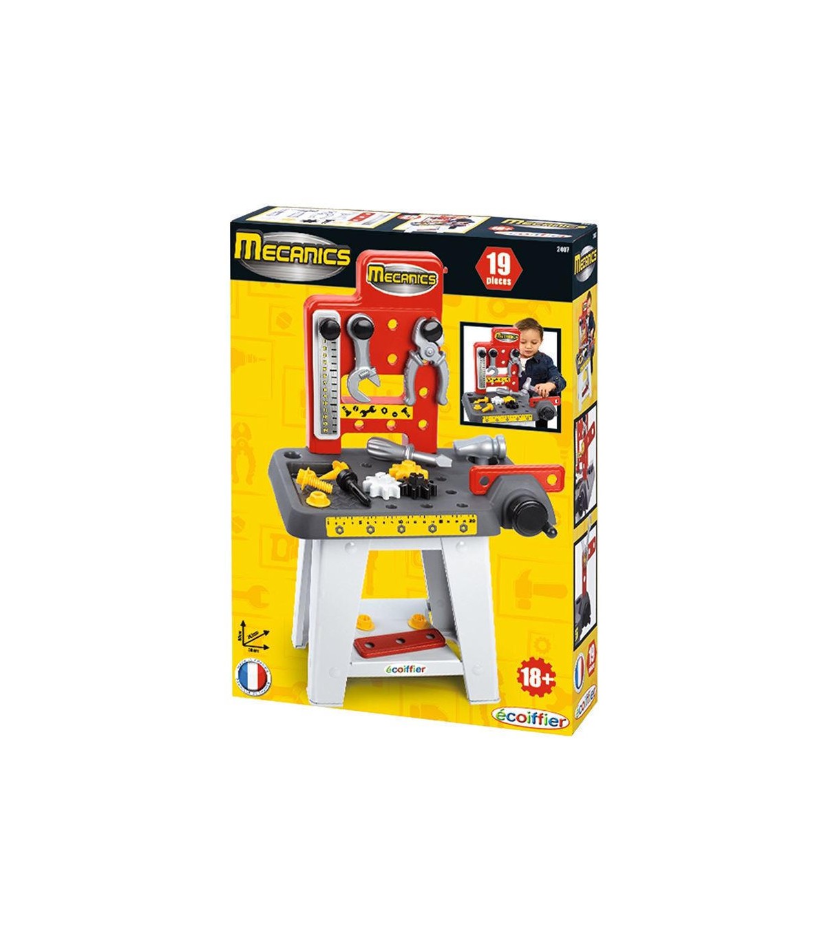 Mecanics - Tavolo da Lavoro 19 Pezzi