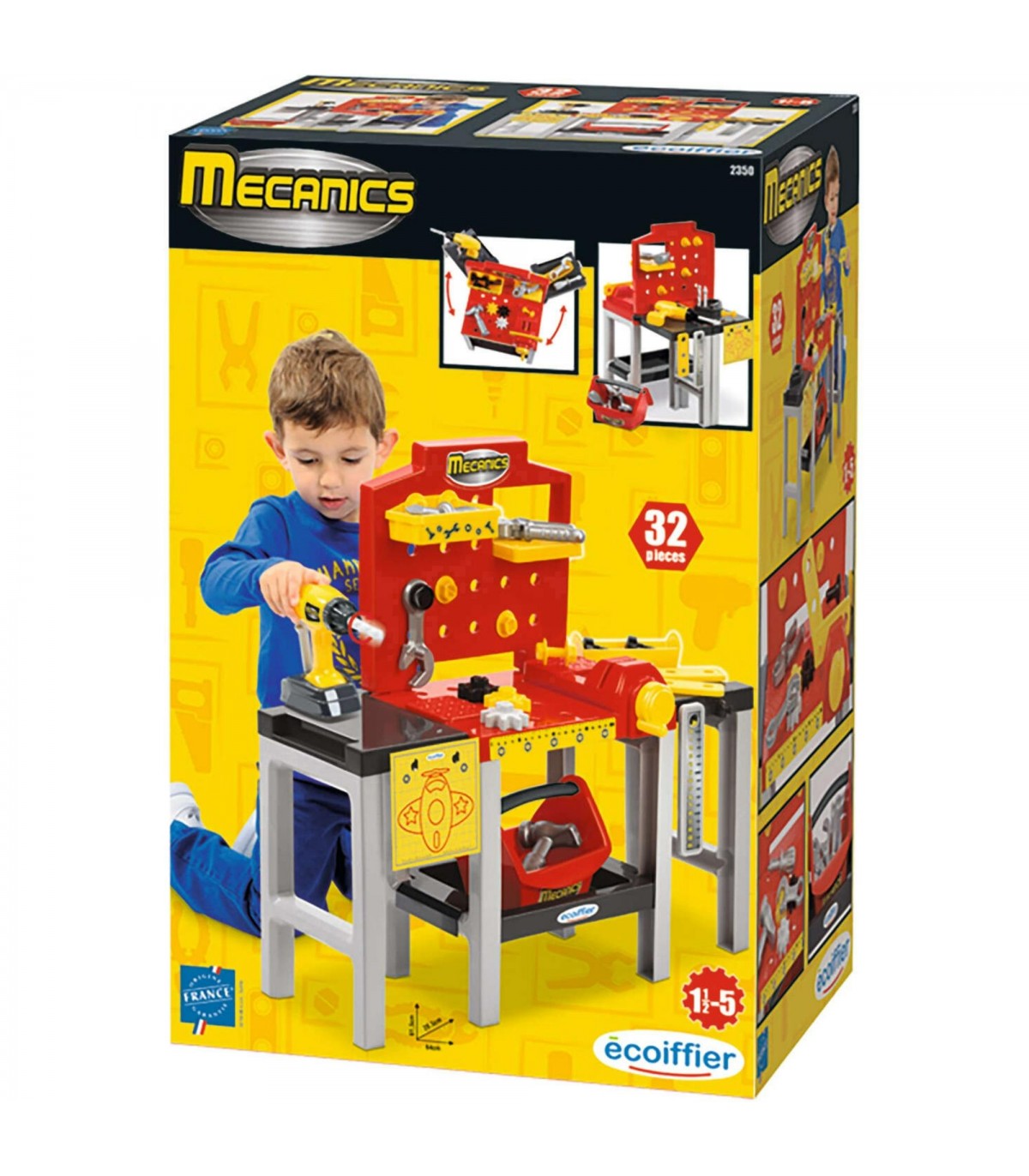 Mecanics -Tavolo da Lavoro Modulare 32 pz