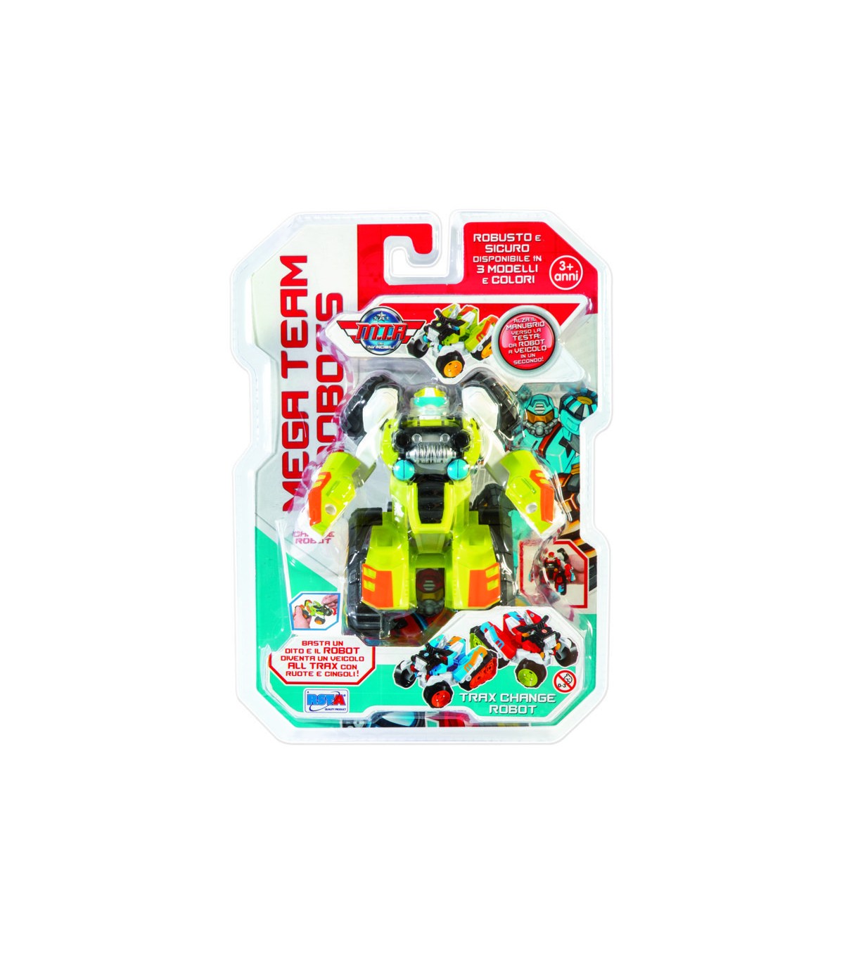 Mega robot team - trax change veicolo