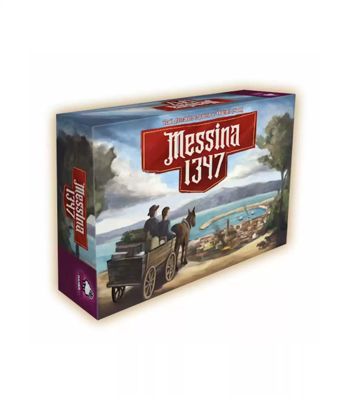 Messina 1347 - Gioco da Tavolo Strategico per 1-4 Giocatori | Affronta la Peste Nera e Ricostruisci la Città!