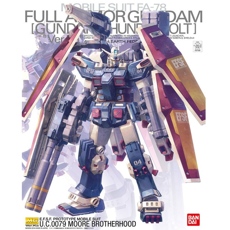 MG FA-78 FULL ARMOR GUNDAM Ver.Ka (Gundam Thunderbolt Ver.) 1/100