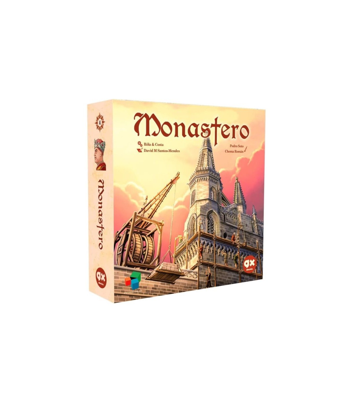 Monastero: Costruisci il Monastero di Santa Maria da Vitória - Gioco Strategico per 2-4 Giocatori, 45 Minuti di Sfida!