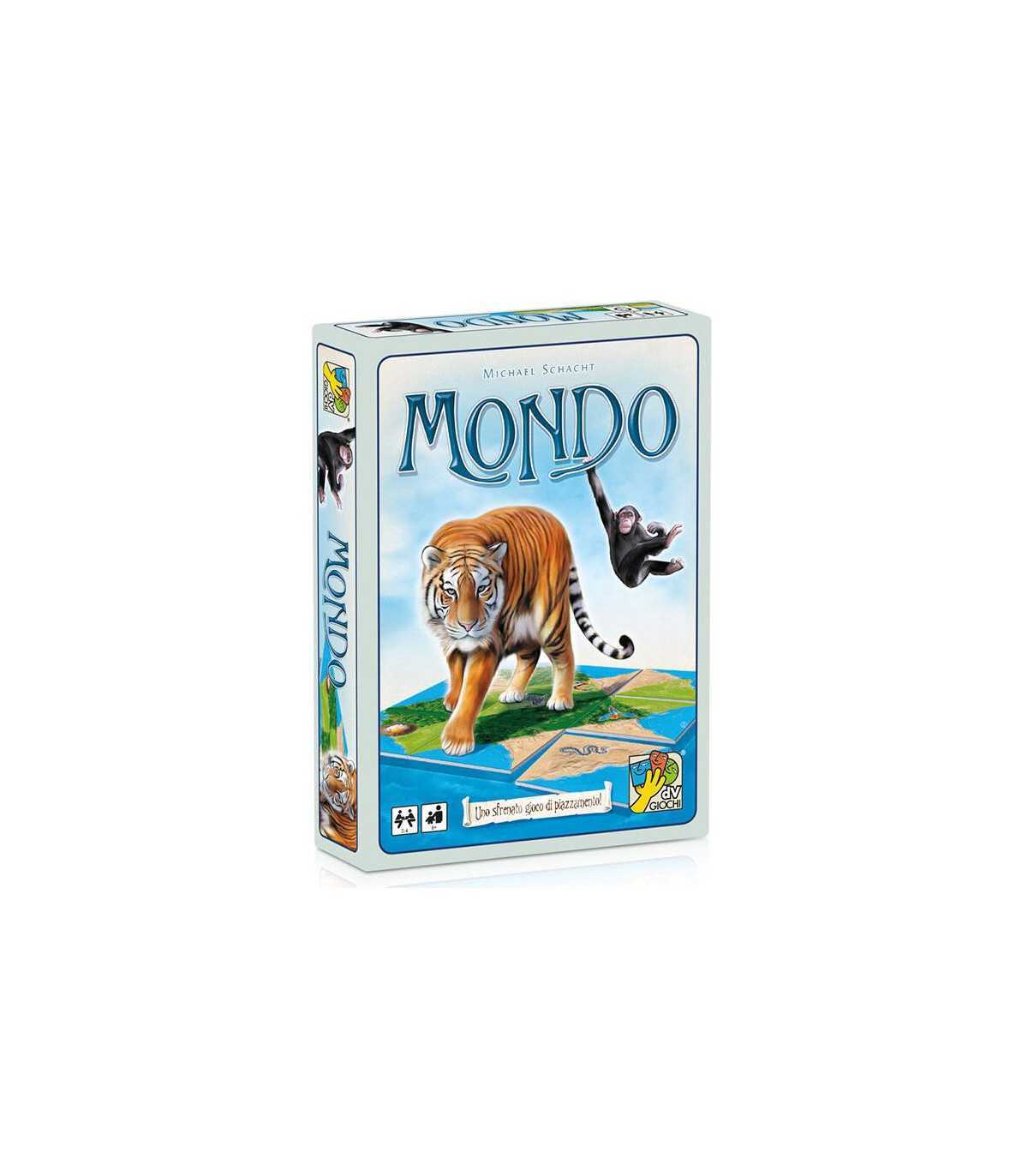 Mondo: Gioco di Strategia per Famiglie - Divertente e Stimolante, 2-4 Giocatori, 20 Minuti, Età 8 - Dv Giochi
