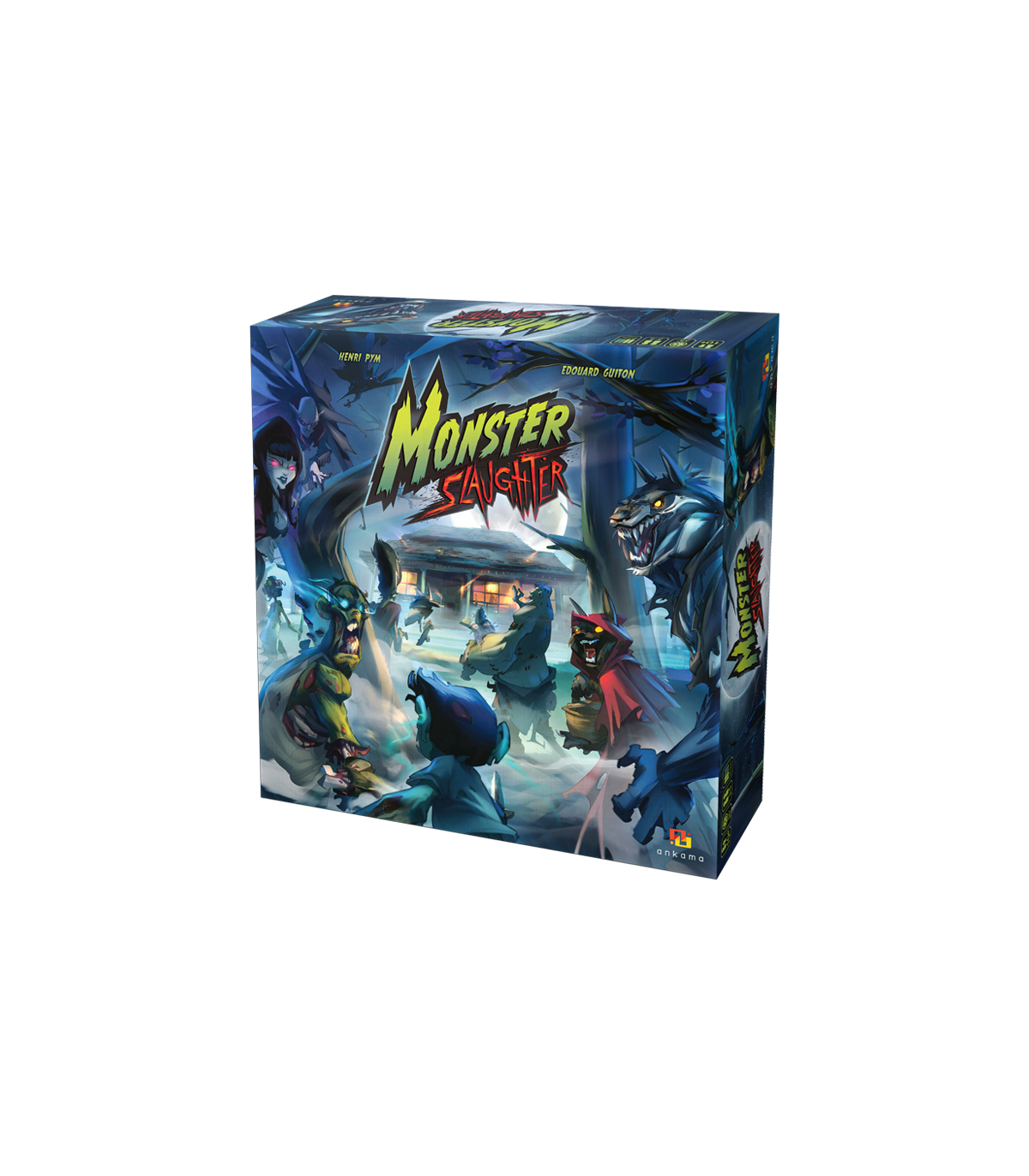 Monster Slaughter - Gioco da Tavolo Horror per 2-5 Giocatori | Avventura con Miniature | Durata 60 Minuti | Età 14+