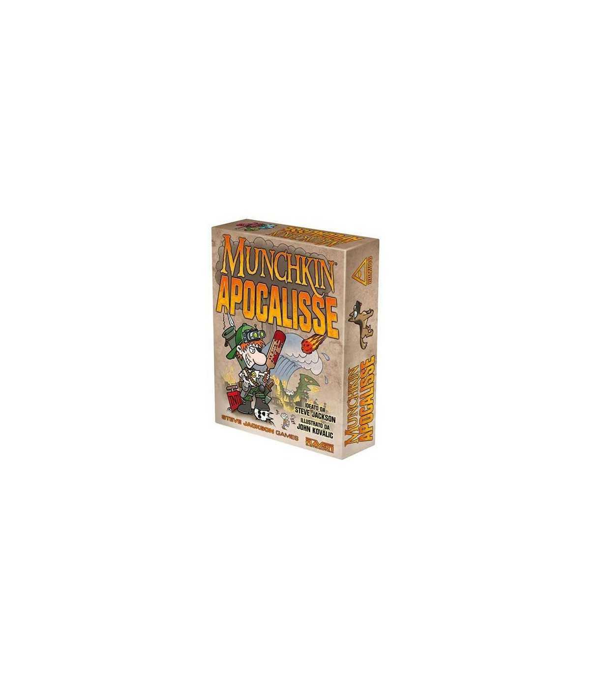 Munchkin - Apocalisse: Gioco di Carte Esilarante per 4-8 Giocatori, Combattimenti e Disastri! Ideale per Serate di Divertimento!