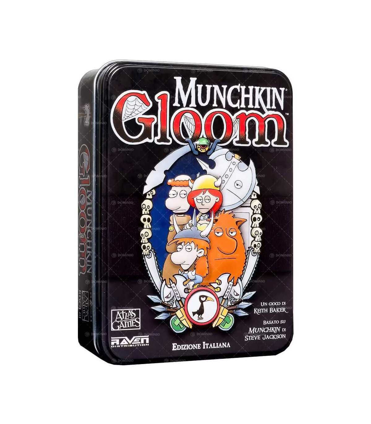 Munchkin Gloom: Gioco da Tavolo di Strategia, Umorismo e Combattimento per 4-8 Giocatori - Edizione Italiana