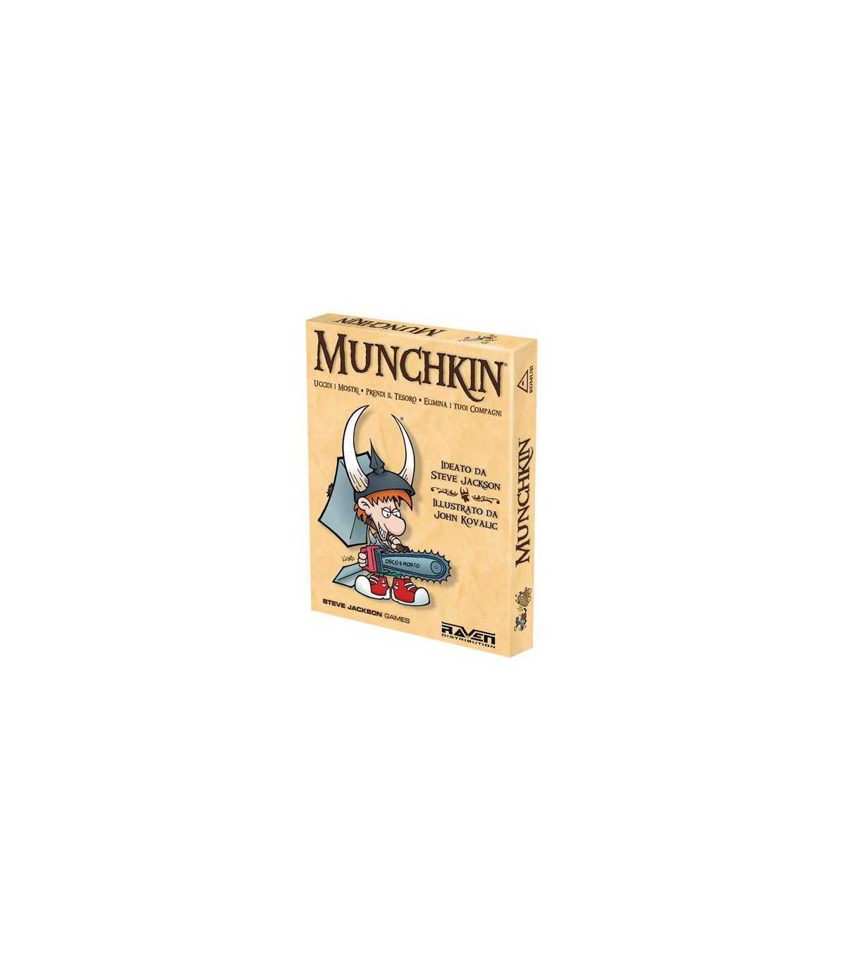 Munchkin - Gioco di Carte Fantasy per 4-8 Giocatori, Divertente e Strategico, 60 Minuti di Risate e Avventure!