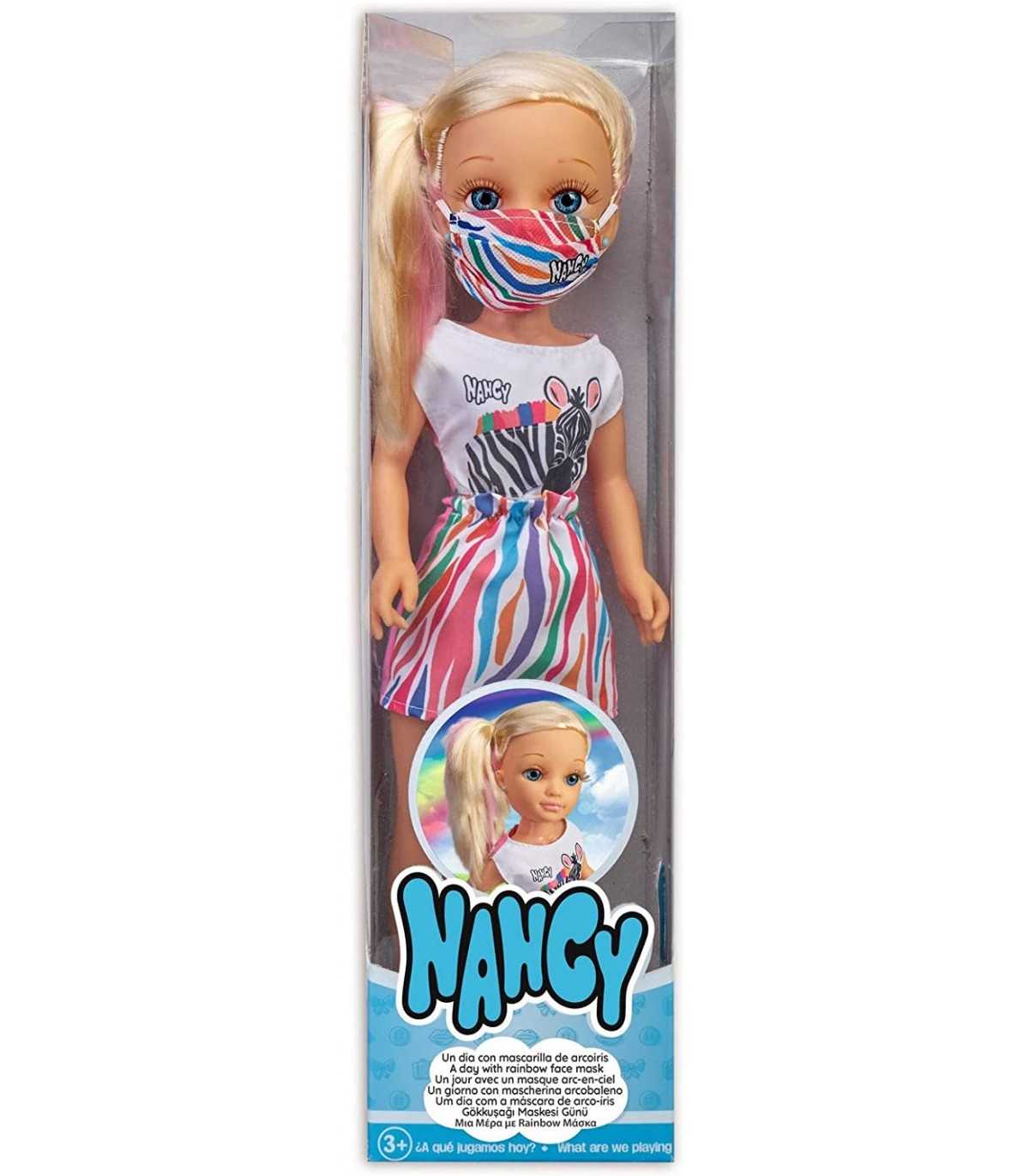 Nancy, Un giorno con mascherina arcobaleno