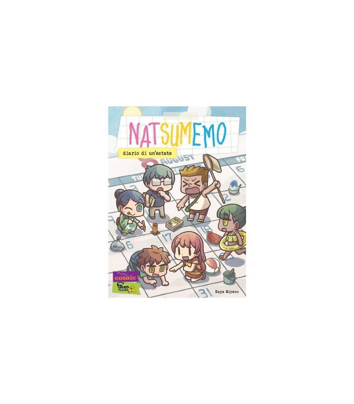 Natsumemo - Diario di un'Estate | Gioco Flip & Write per 3-6 Giocatori | Divertimento Estivo e Avventure Indimenticabili