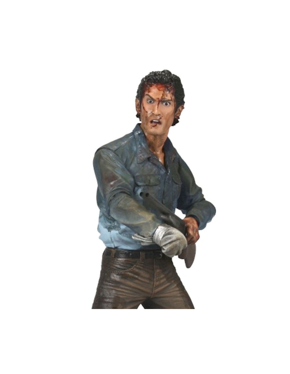 NECA ACTION FIGURE EVIL DEAD 2 FAREWELL TO ARMS ASH 18CM LA CASA 2 NEW