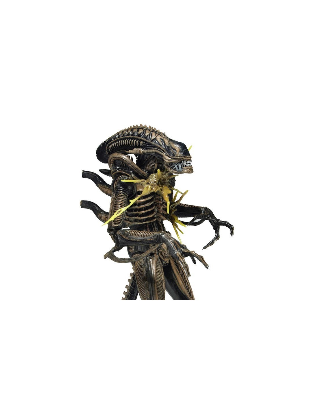 NECA ALIENS SERIES 12 XENOMORPH WARRIOR BATTLE DAMAGED CHEST ACTION FIGURE NEW