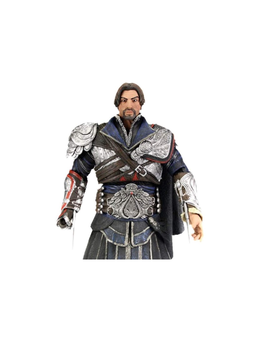 NECA ASSASSIN'S CREED BROTHERHOOD EZIO AUDITORE ONYX UNHOODED ACTION FIGURE