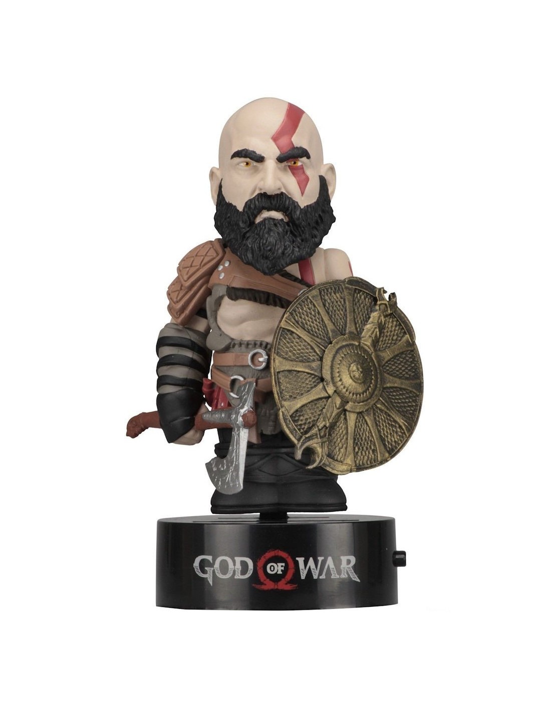 NECA BODY KNOCKER GOD OF WAR KRATOS FIGURE NEW BLISTER NUOVO