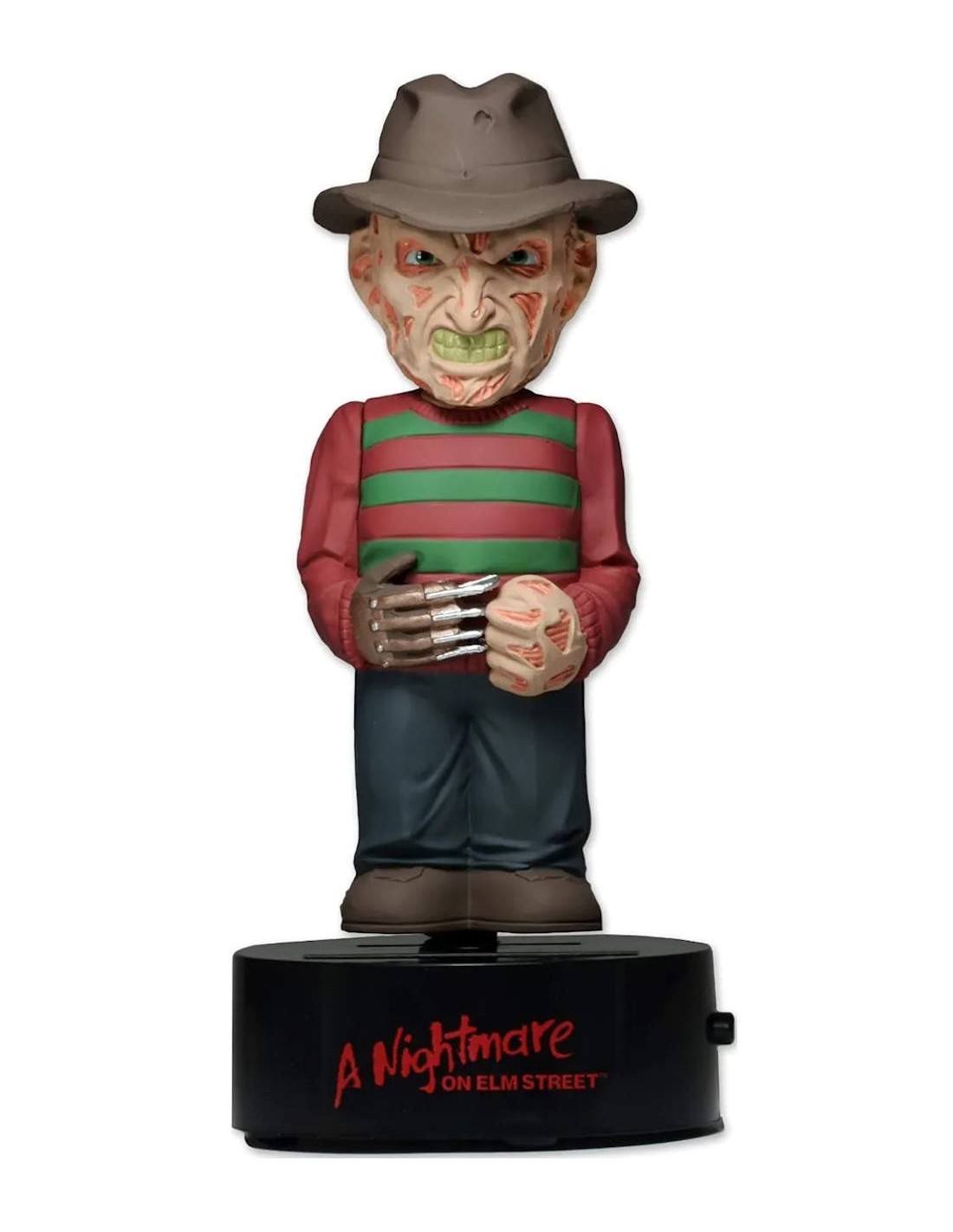 NECA BODY KNOCKER HORROR FREDDY KREUGER FIGURE NEW BLISTER! HEAD BOBBLE