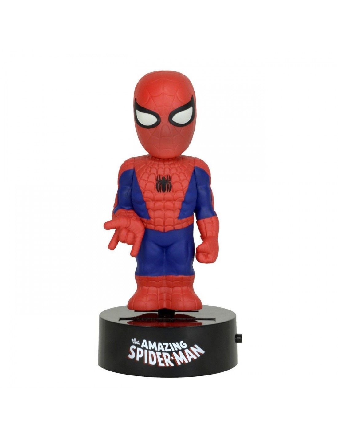 NECA BODY KNOCKER MARVEL COMICS SPIDER MAN FIGURE NEW HEAD BOBBLE