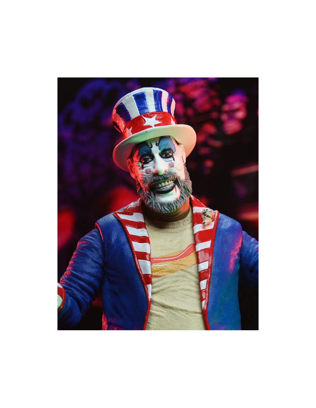 NECA HOUSE OF 1000 CORPSES CAPTAIN SPAULDING 20 CM ACTION FIGURE NEW