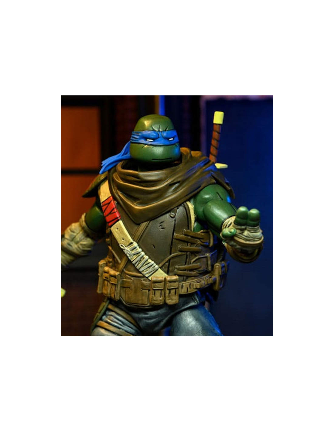 NECA TMNT TEENAGE MUTANT NINJA TURTLES THE LAST RONIN LEONARDO ACTION FIGURE NEW!