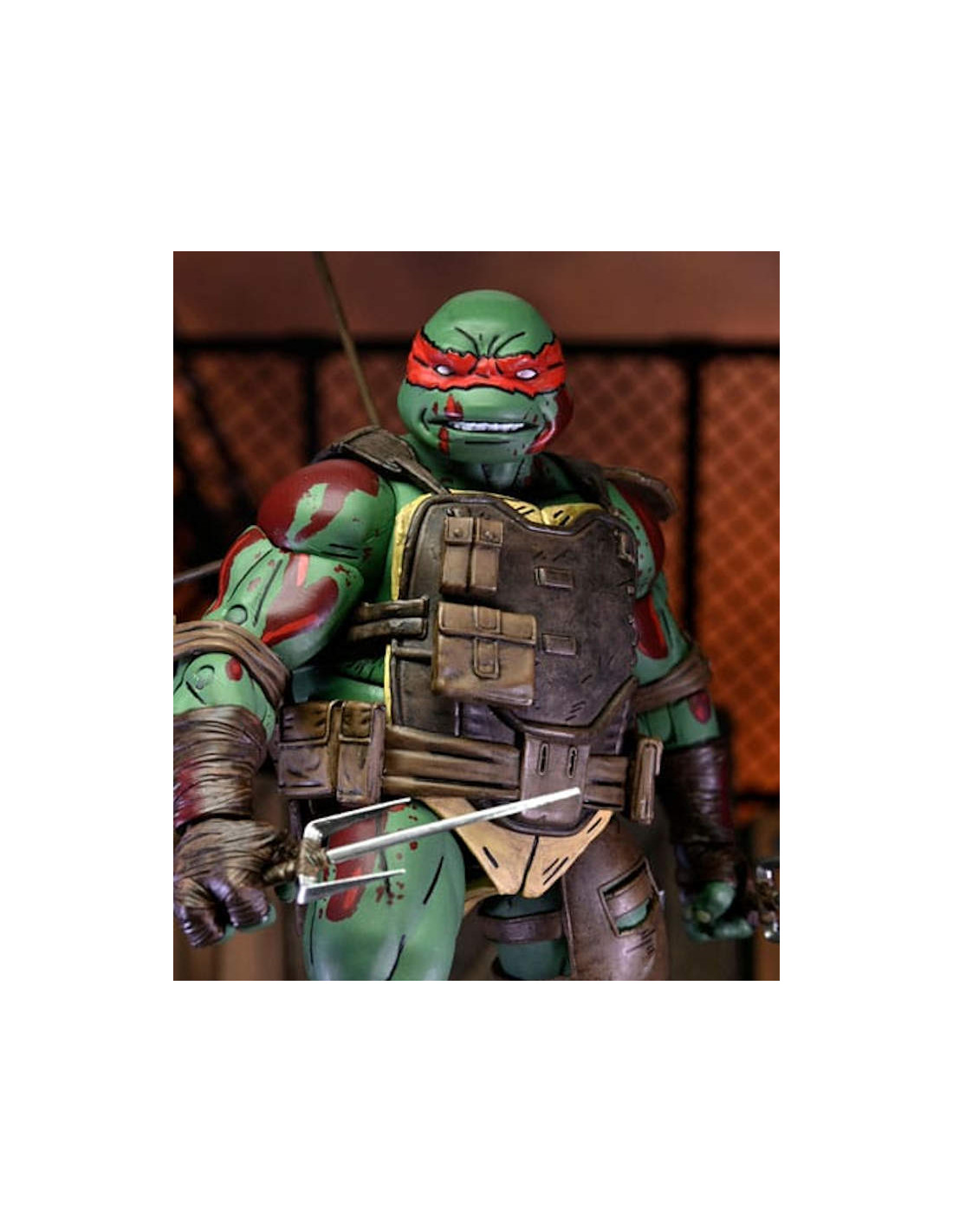NECA TMNT TEENAGE MUTANT NINJA TURTLES THE LAST RONIN RAPHAEL FIRST TO FALL ACTION FIGURE NEW!