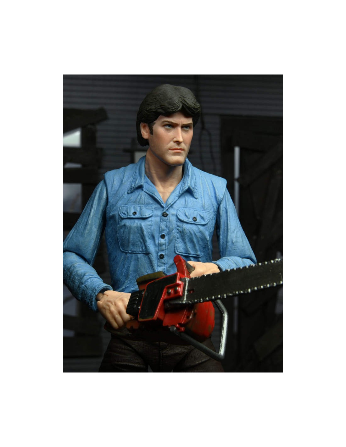 NECA ULTIMATE ACTION FIGURE EVIL DEAD ASH 18 CM LA CASA NEW NUOVO