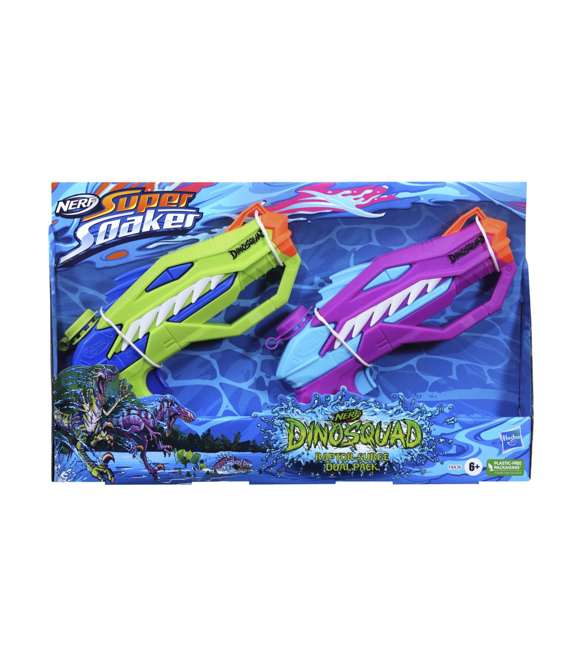 Nerf Super Soaker Raptor Surge Dual Pack