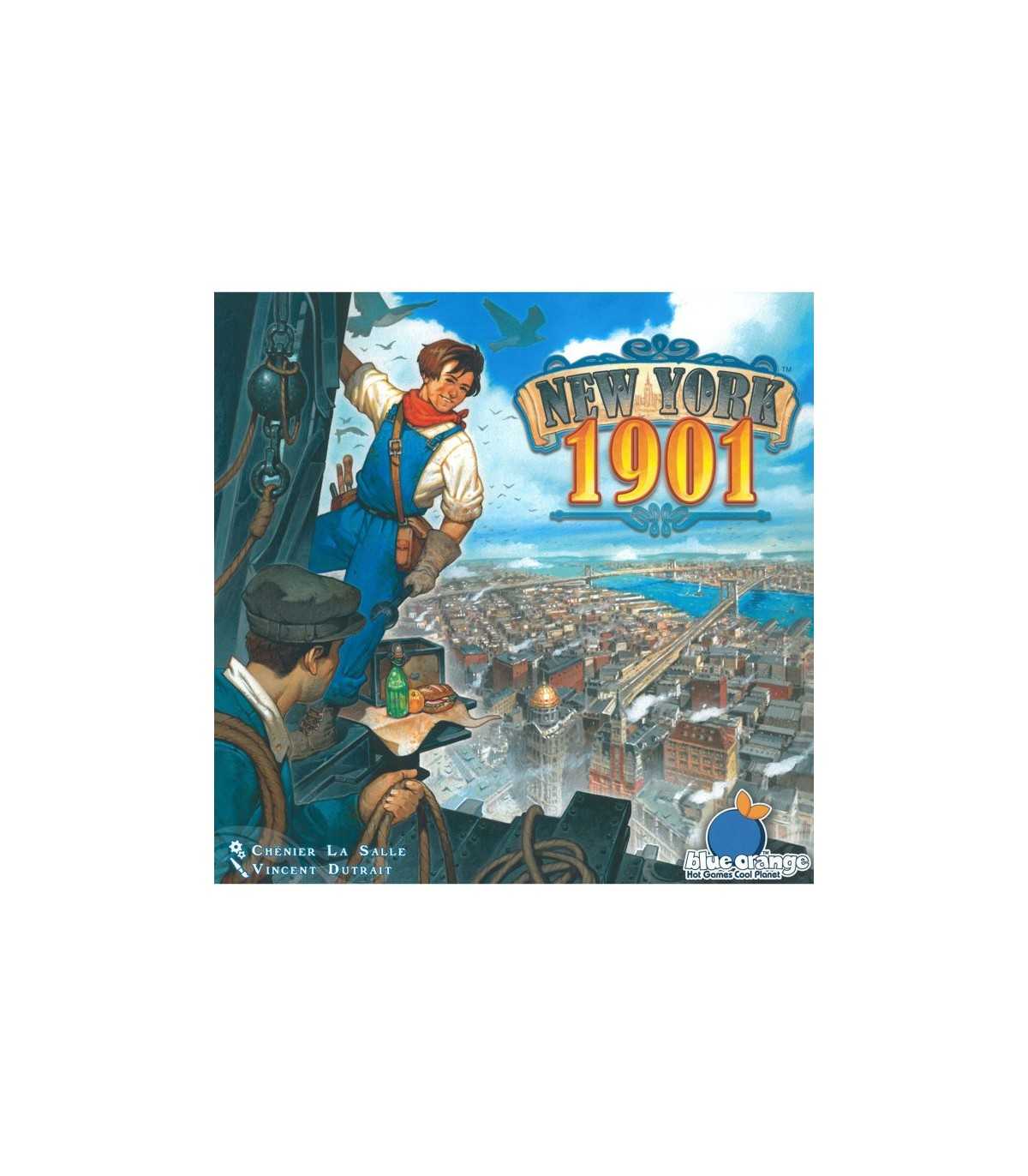 New York 1901 - Gioco da Tavolo di Costruzione Strategico per Famiglie, 2-4 Giocatori, Italiano, 45 Minuti di Divertimento!