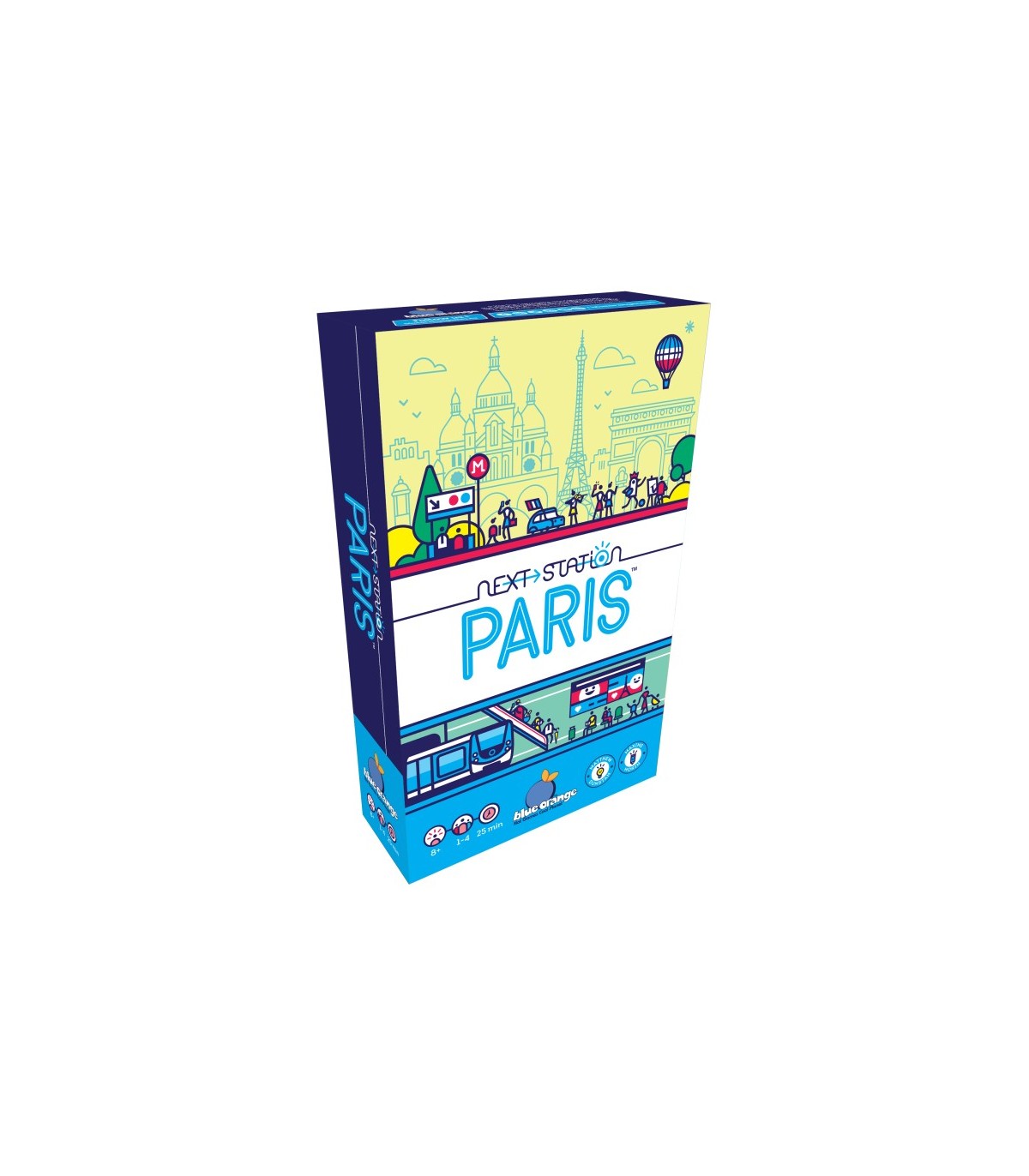 Next Station - Paris: Gioco da Tavolo Strategico per Famiglie, 1-4 Giocatori, Età 8+, 30 Minuti di Divertimento!
