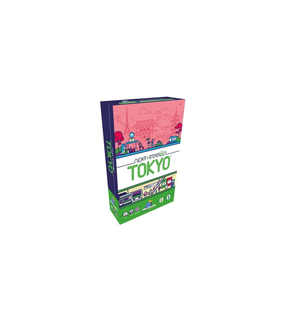 Next Station: Tokyo - Gioco di Strategia per Famiglie, Costruisci la Tua Rete Metropolitana, 1-4 Giocatori, Durata 30 Minuti