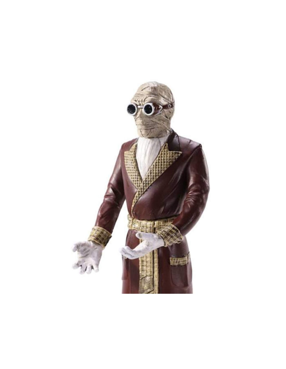 NOBLE COLLECTON BENDYFIGS UNIVERSAL MONSTERS INVISIBLE MAN ACTION FIGURE NEW!